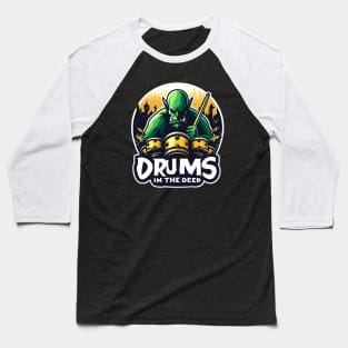 Drums in the Deep - Orc Drummer - Fantasy Baseball T-Shirt